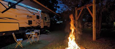 Overnatningsstedets område