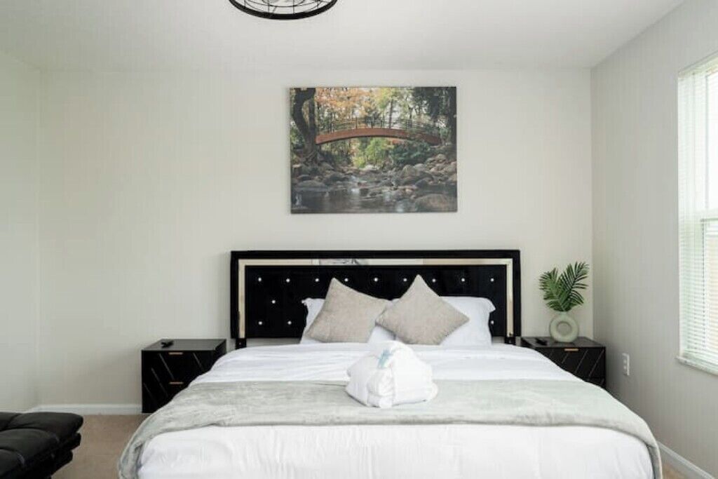 4 chambres, fer et planche à repasser, Wi-Fi gratuit, draps fournis