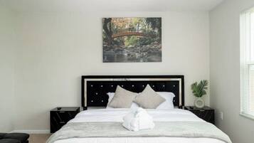 4 chambres, fer et planche Ă repasser, Wi-Fi gratuit, draps fournis