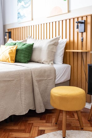 1 bedroom, iron/ironing board, travel crib, free WiFi