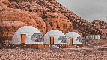 Fassade der Unterkunft