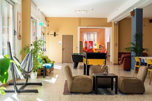 Sala de estar en el lobby