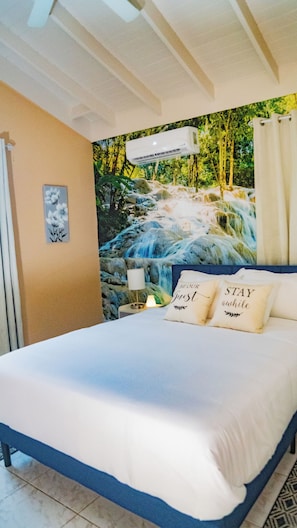 1 chambre, fer et planche à repasser, Wi-Fi gratuit, draps fournis