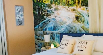 Tropical 1BR Villa | Private Yard, Gated Estate near Dunn’s River Falls