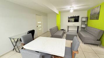 42-inch Smart TV with cable channels