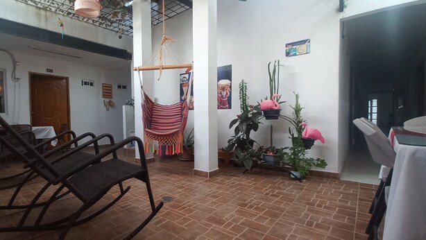 Terrace/patio - HOSTAL CASA DE LA ABUELA (El Banco)