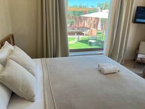 3 sovrum, värdeförvaringsskåp på rummet och strykjärn/strykbräda