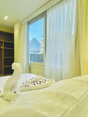 Minibar, soundproofing, free WiFi - White House Pyramids View (Giza)