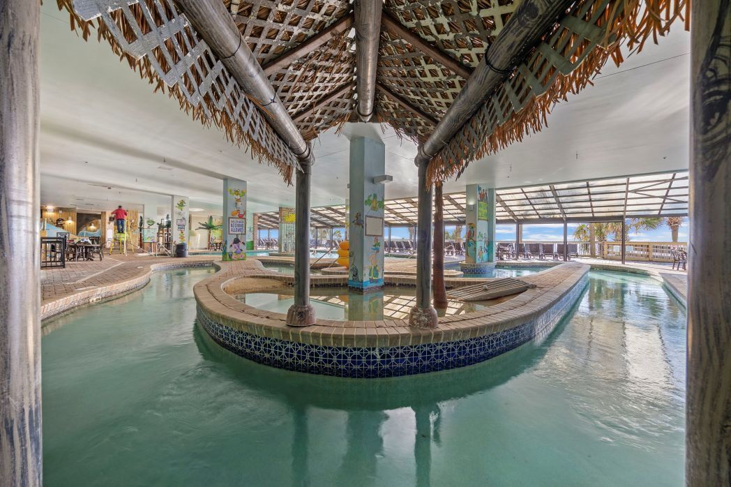 Indoor pool, a heated pool