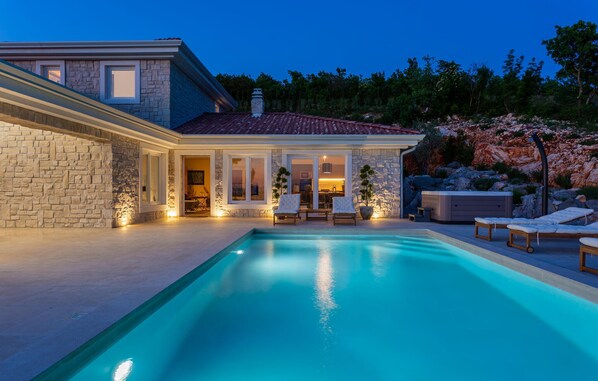 Piscine chauffée