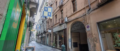 Façade de l’hébergement