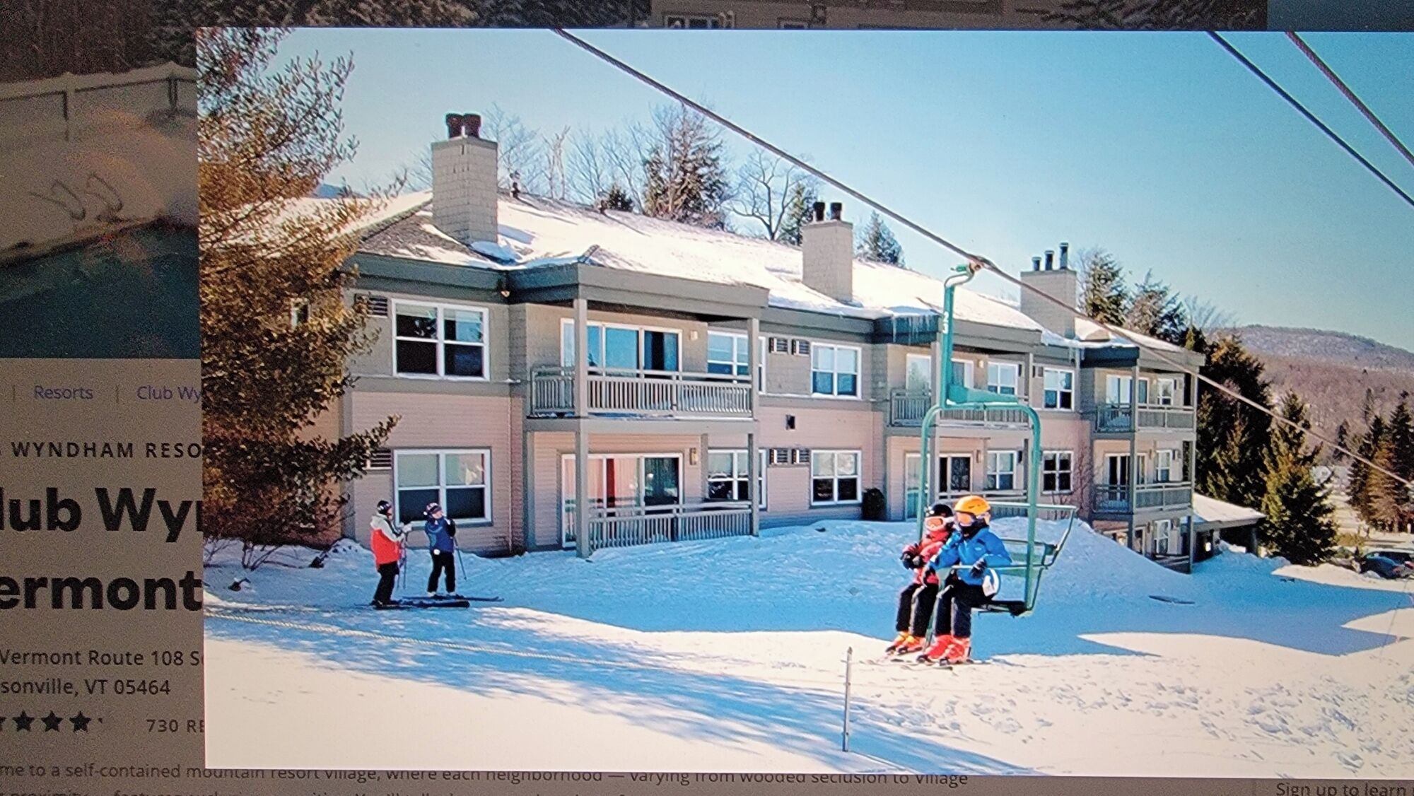 2 bedroom Ski-in/Ski-off Presidents week available at Smugglers Notch Resort 