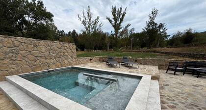 Country House 'Villa Rural El Molino Blanco' with Mountain View, Wi-Fi and Air Conditioning