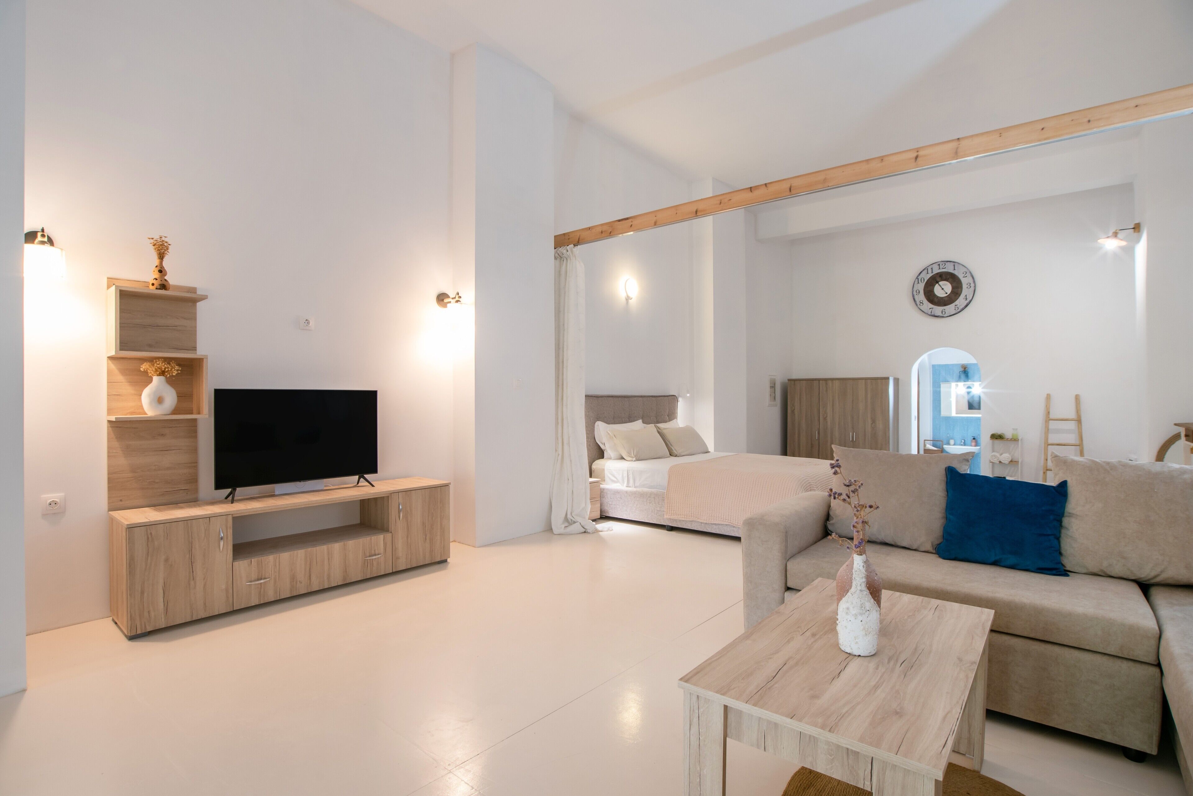 1 室のベッドルーム、WiFi (無料)、ベッドシーツ