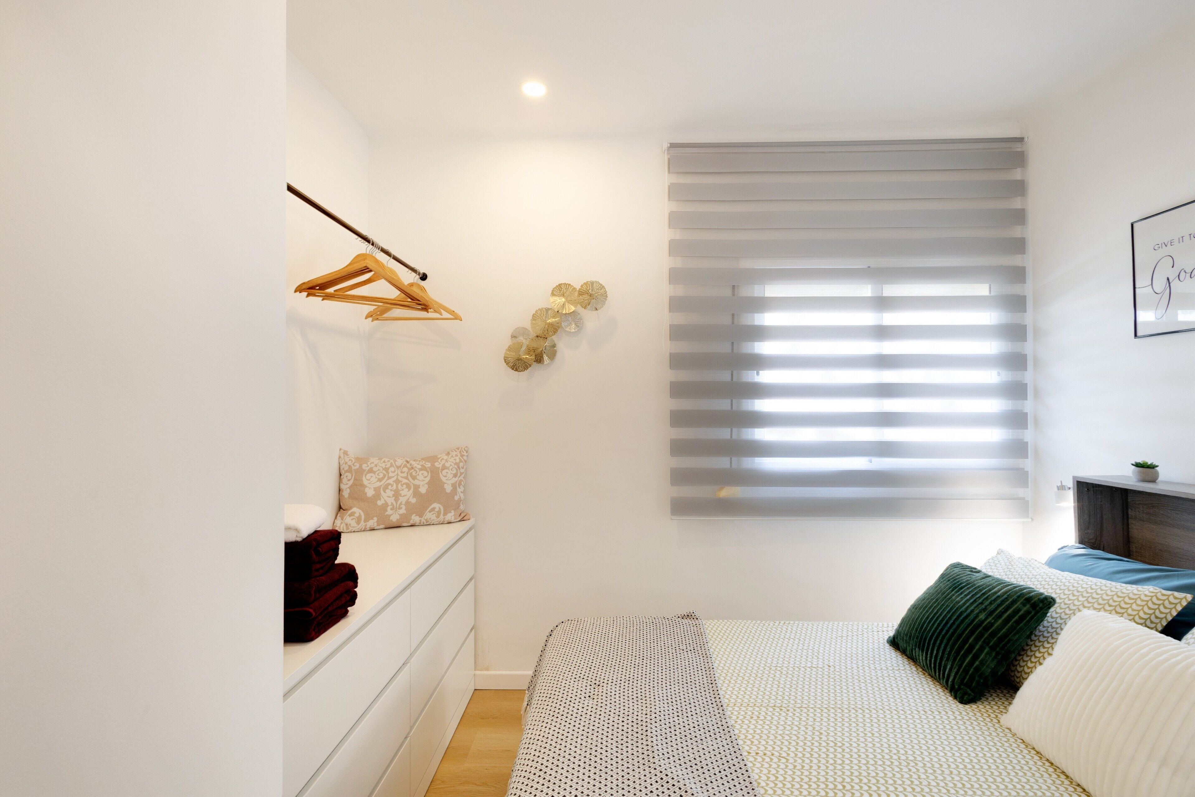 1 sovrum, strykjärn/strykbräda, gratis wi-fi och sängkläder