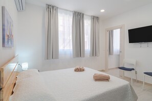 1 slaapkamer, beddengoed