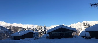 Einzimmerapartment 'L'oasi Dei Larici' mit Gemeinschaftsgarten und Balkon
