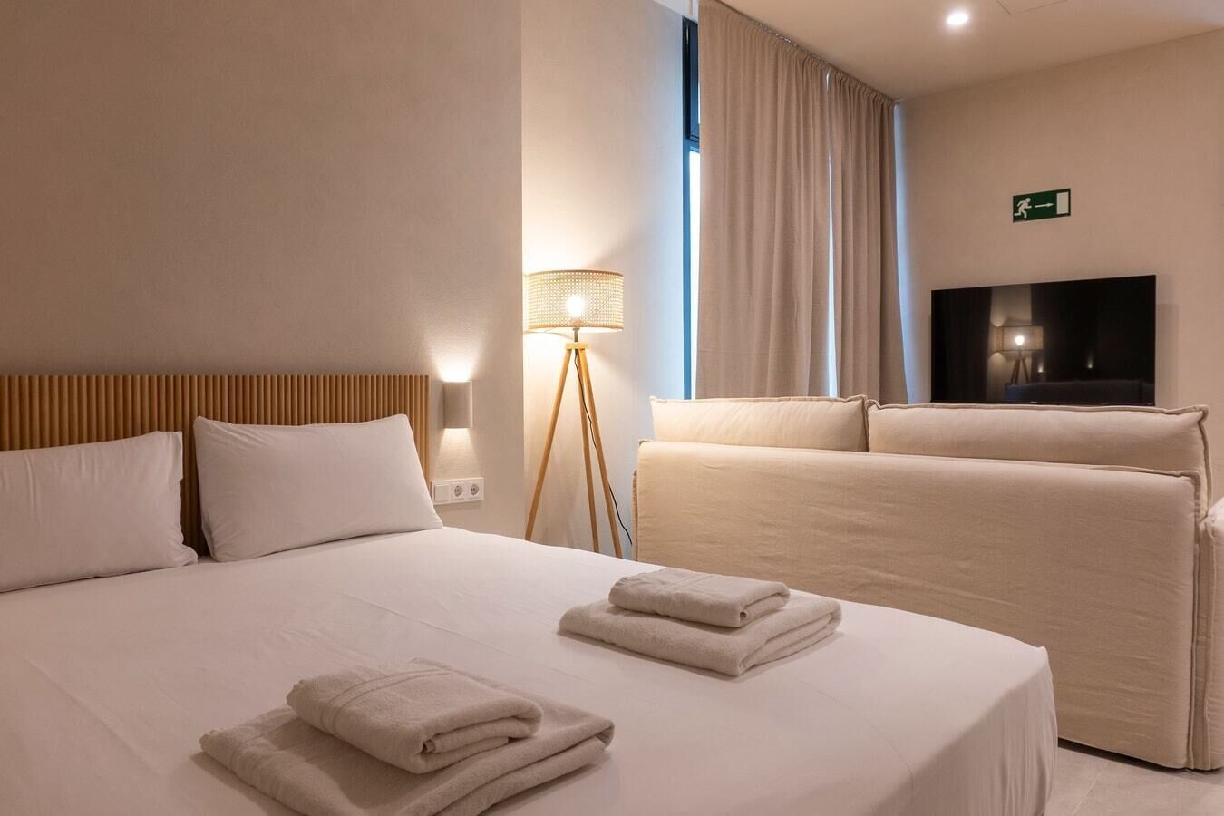 1 soverom, strykejern/-brett, reiseseng for barn og wi-fi (inkludert)