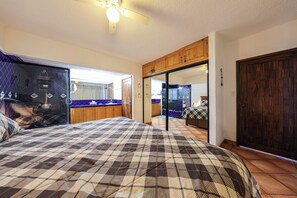 2 slaapkamers, een strijkplank/strijkijzer, wifi, beddengoed