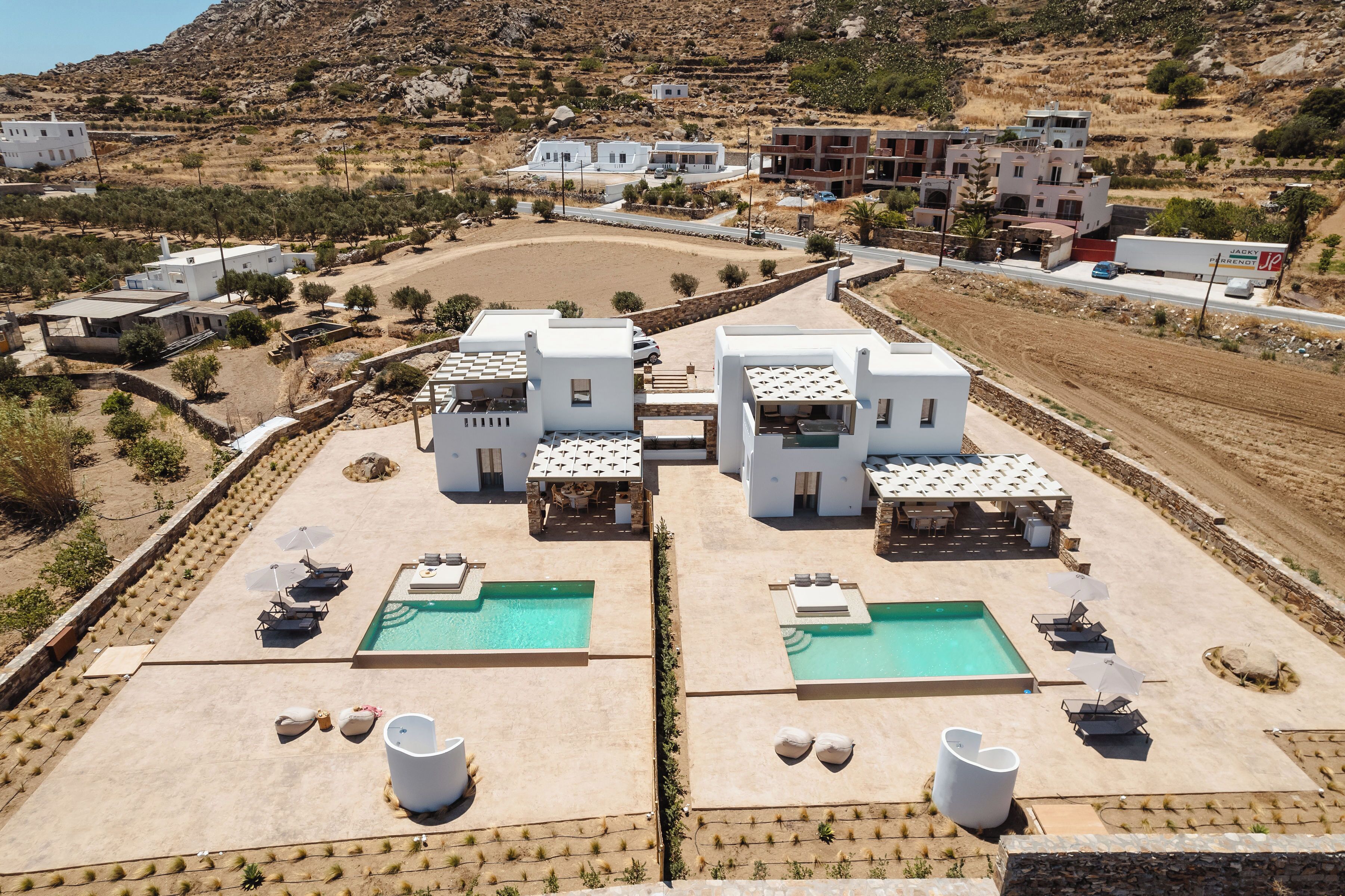 Façade de l’hébergement