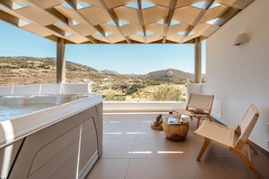Bañera de hidromasaje privada