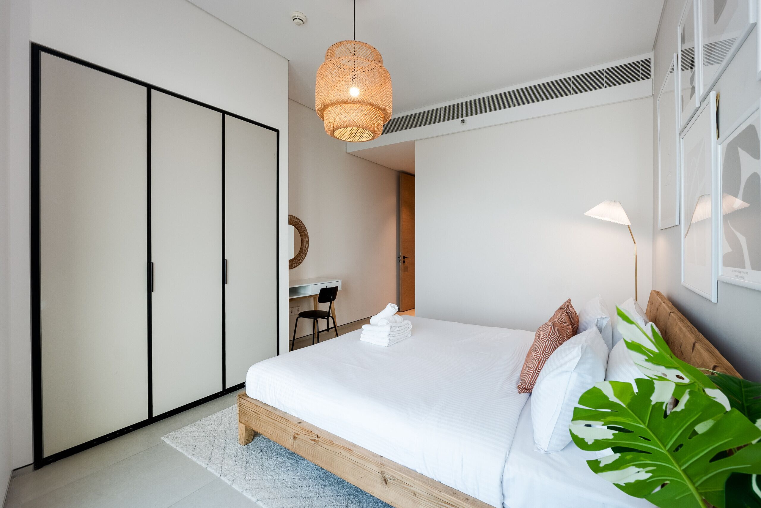 2 bedrooms, in-room safe, iron/ironing board, WiFi