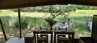 Glamping Yourte Pleine Nature 8mn Plage Médoc-océan