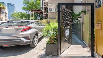 Fassade der Unterkunft