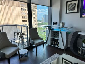 Interior - Luxury High Rise apartment in Buckhead, Atlanta with views to Lenox Mall. (Atlanta)