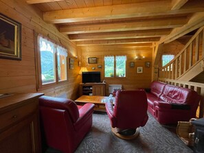 Fernseher, Kamin