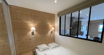 Comfortable T3 apartment with 2 bedrooms, parking, near slopes