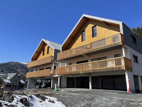 Charmant T3 Neuf avec Balcon, Face Télésiège et Navette Gratuite