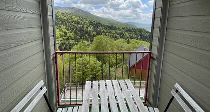 Charming duplex near slopes with balcony and parking