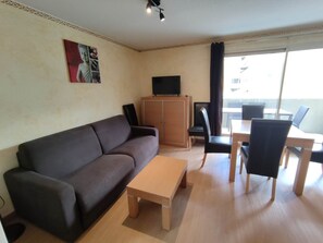 TV - 3-room apartment in Isola 2000 center, parking, near slopes (Isola 2000)