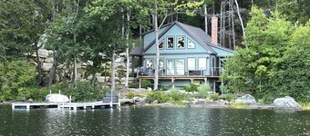 Charming newly built cottage with 3 bedrooms 2 baths, internet, on Phillips lake