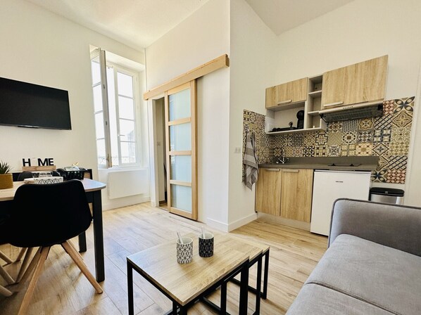 TV - RENOVATED STUDIO TOWN CENTRE AND LARGE BEACH SABLES 2 PERS. (Les Sables-d´Olonne)
