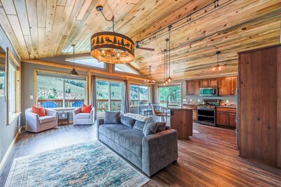 Newly Remodeled | Stunning Views | Deck | Walk to Downtown Creede