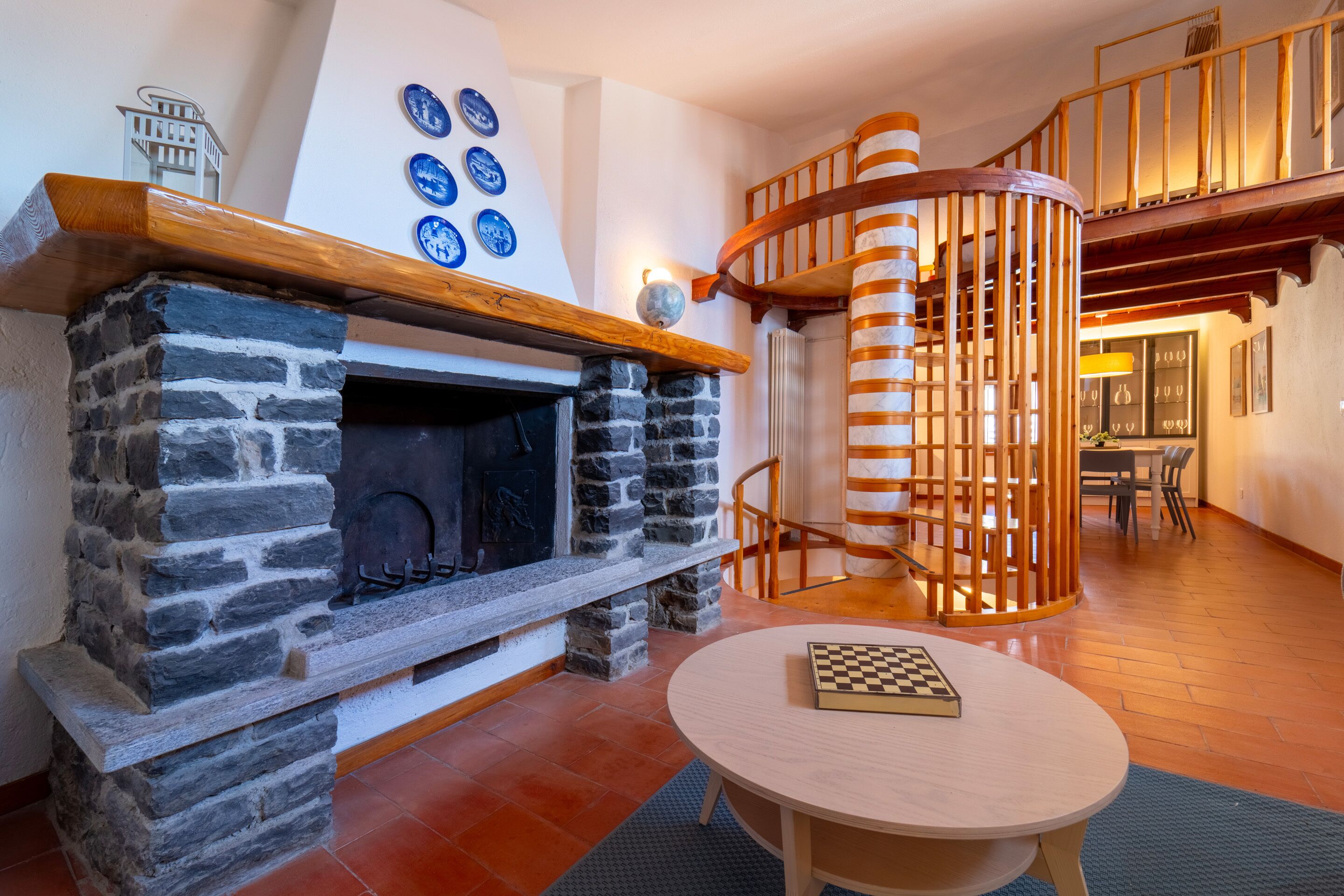 Detalhe da parte interna