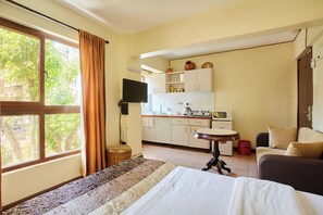 1 soverom, strykejern/-brett, wi-fi og sengetøy