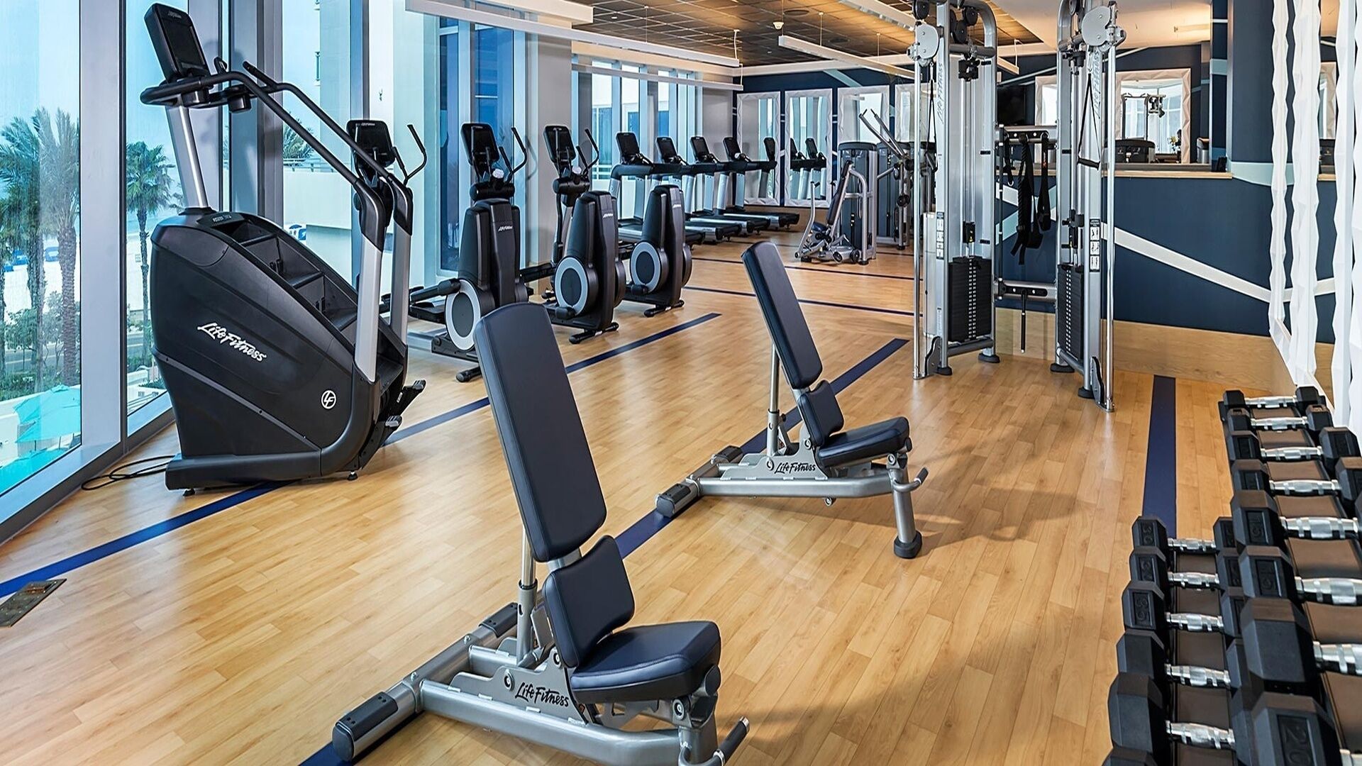 Fitnessbereich
