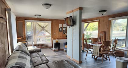 Family/Friend Retreat on Hersey River, close to trails, golf & horseback riding
