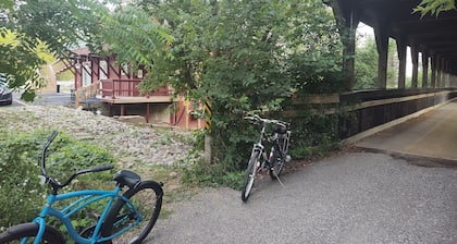 Family/Friend Retreat on Hersey River, close to trails, golf & horseback riding