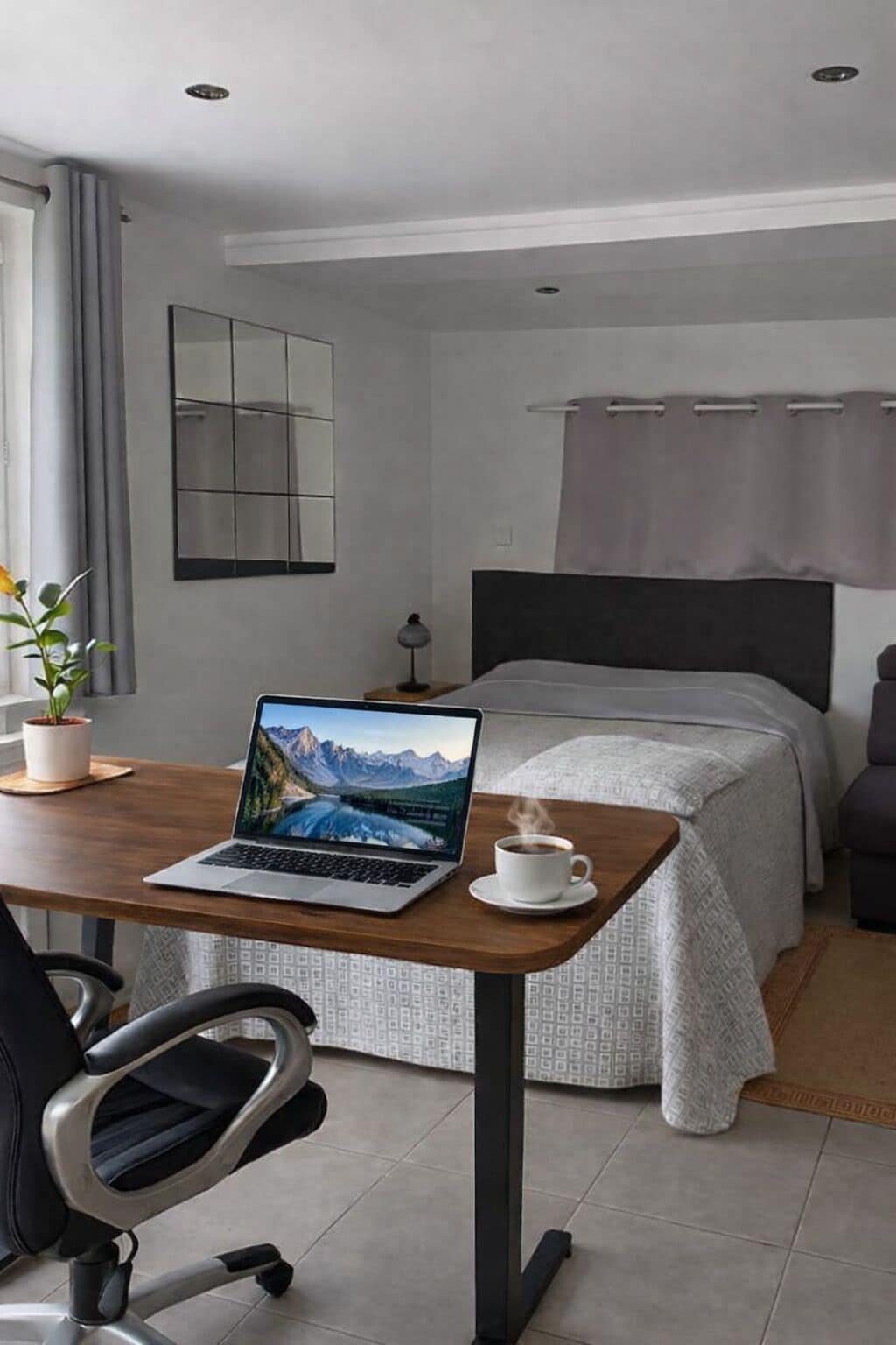 1 Schlafzimmer, Schreibtisch, Bügeleisen/Bügelbrett, Reisekinderbett
