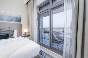 1 bedroom, in-room safe, iron/ironing board, free WiFi - Chic 1BR Apartment in Avanti Tower, Business Bay by Deluxe Holiday Homes (Dubai)