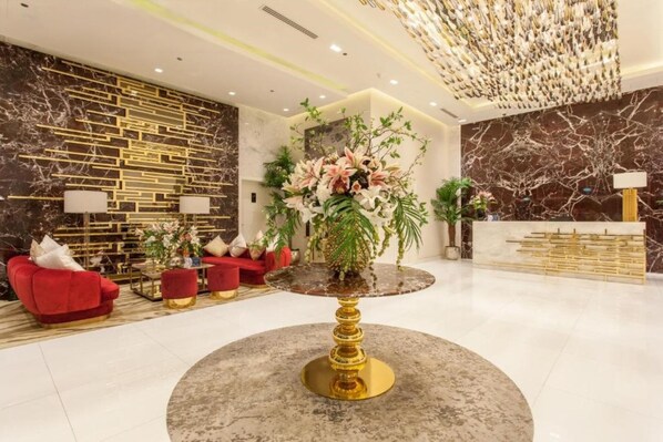Lobby - Chic 1BR Apartment in Avanti Tower, Business Bay by Deluxe Holiday Homes (Dubai)