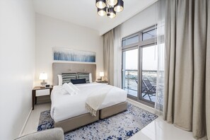 1 bedroom, in-room safe, iron/ironing board, free WiFi - Chic 1BR Apartment in Avanti Tower, Business Bay by Deluxe Holiday Homes (Dubai)