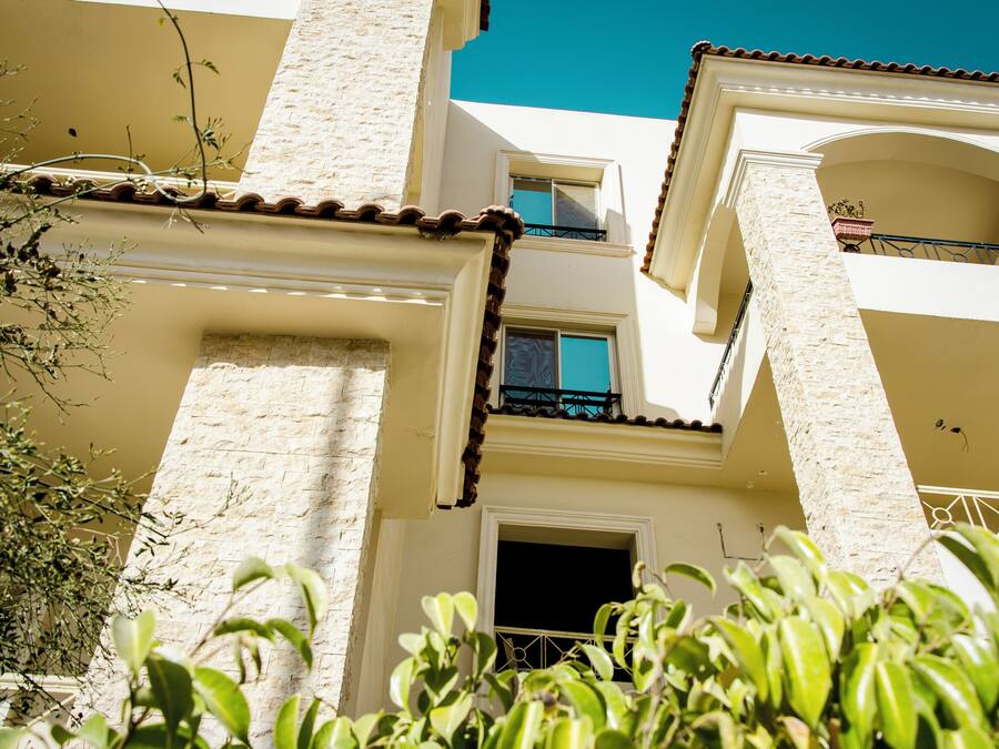 Fachada da propriedade