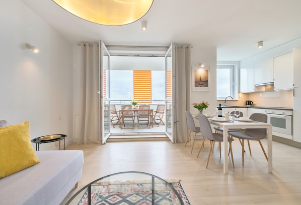 Comfort-Apartment | 1 Schlafzimmer, Bügeleisen/Bügelbrett, kostenloses WLAN