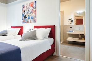 Literie hypoallergénique, chambres insonorisées, Wi-Fi gratuit