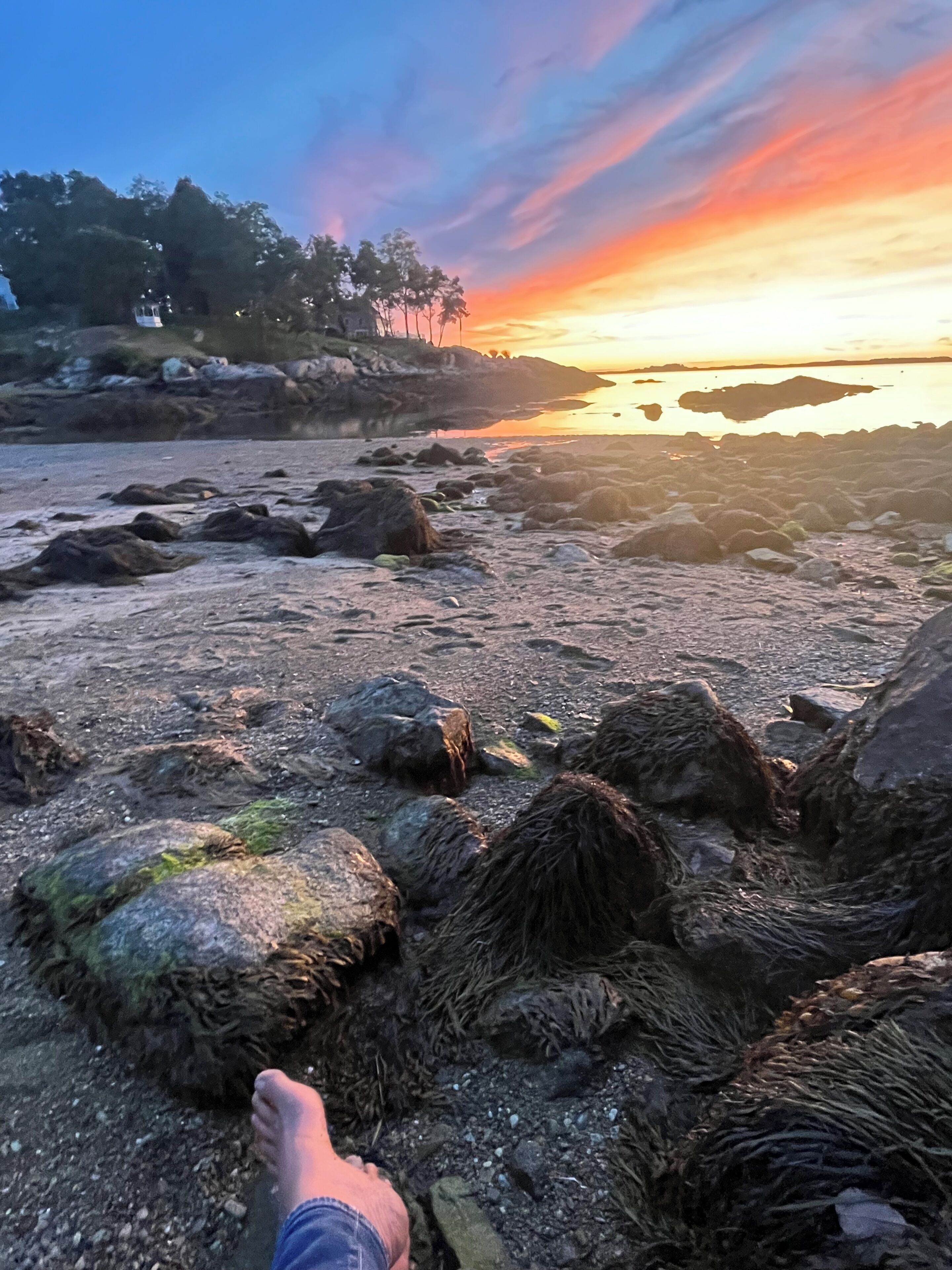 Sun-loungers, beach towels